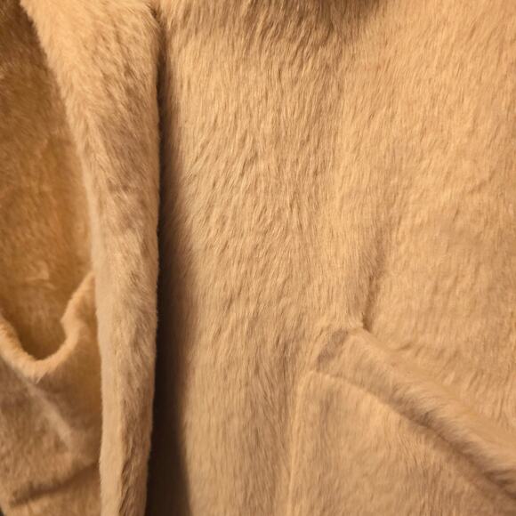 Anthropologie Sanctuary Elena Faux Fur Plush Shawl Coat - Picture 4 of 6